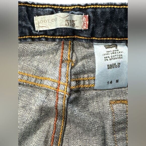 Levi’s 515 Bootcut Women’s Jeans Red Tab Size 14 Mid Rise - Picture 7 of 8